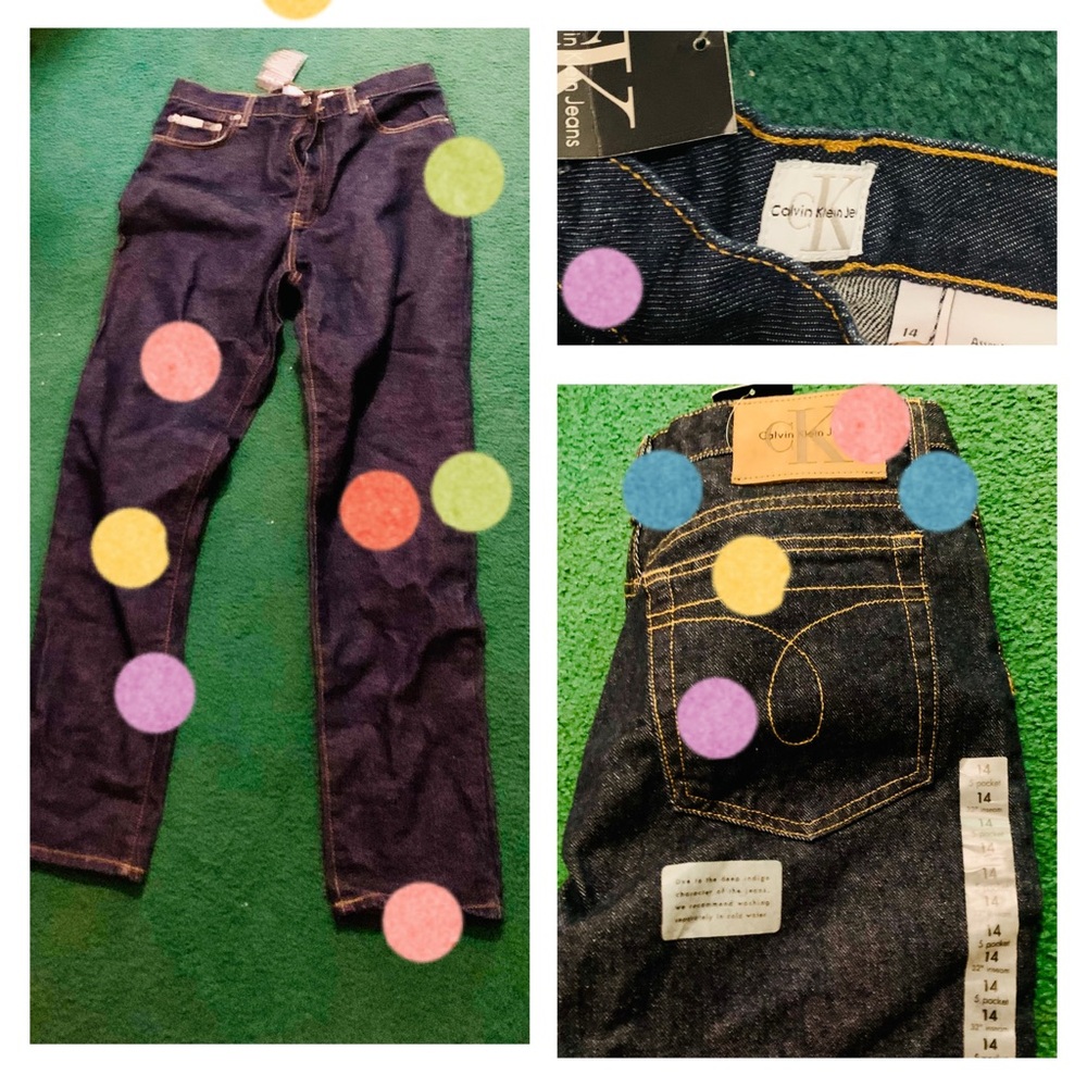 Calvin Klein Dark Blue Jeans